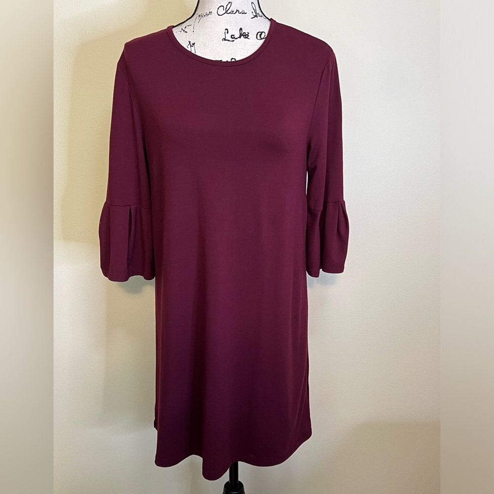 LIME N CHILI BURGUNDY DRESS SZ S